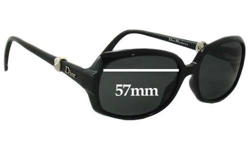 Christian Dior Mystery 2 Lentes de Repuesto 57mm wide 