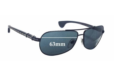 Chrome Hearts The Beast I Replacement Lenses 63mm wide 
