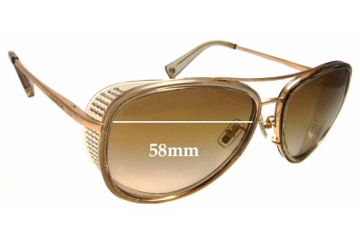 Coach HC7040 Andie Replacement Lenses 58mm wide 