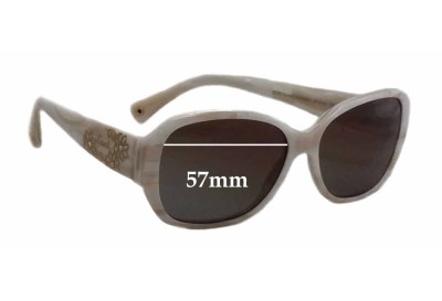 Coach HC8011B Reese Replacement Lenses 57mm wide 