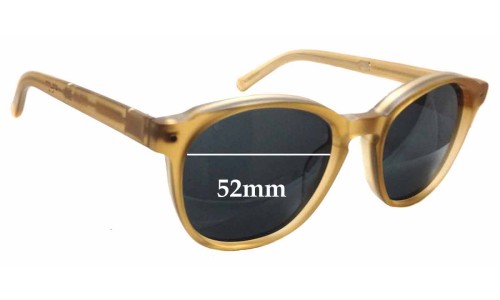Sunglass Fix Replacement Lenses for Colab Askill Projects - 52mm Wide 