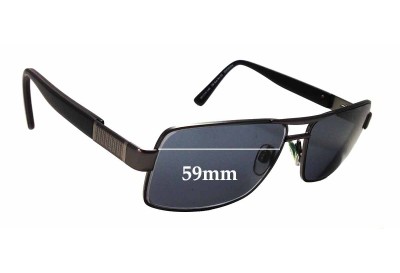  Sunglass Fix Replacement Lenses for Country Road CR Sun Rx 03 - 59mm Wide 