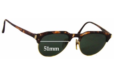 Carrera 5475 Replacement Sunglass Lenses - 51mm Wide 