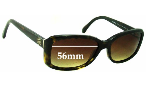 Sunglass Fix Replacement Lenses for Chanel 5247 - 56mm Wide 