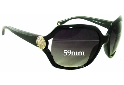 Coach HC8020 Marilyn Replacement Lenses 59mm wide 