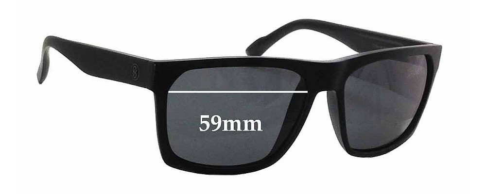 Sunglass Fix Replacement Lenses for D'Blanc Cheap Thrill - 59mm Wide