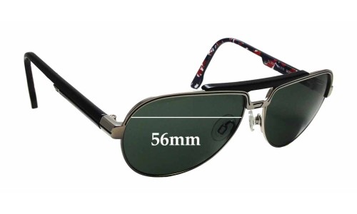 Sunglass Fix Replacement Lenses for Diesel DL5033 - 56mm Wide 