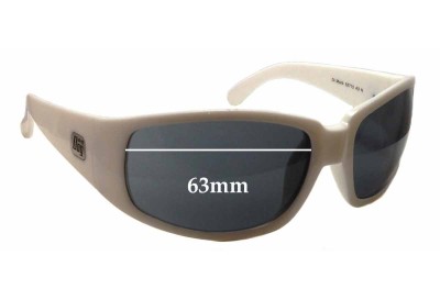 Dirty Dog Dr. Monk Replacement Lenses 63mm wide 