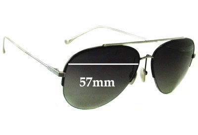 Dita Sparrow Replacement Lenses 57mm wide 