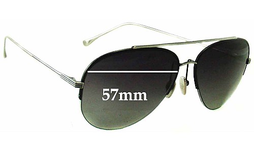 Sunglass Fix Replacement Lenses for Dita Sparrow - 57mm Wide 