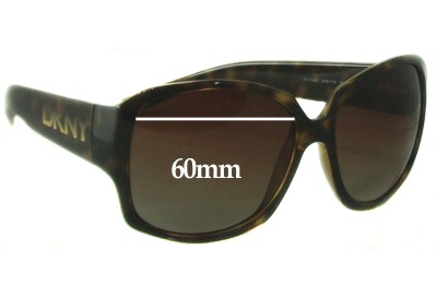 DKNY DY4069 Replacement Lenses 60mm wide 