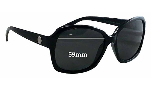 Sunglass Fix Replacement Lenses for DKNY DY4087 - 59mm Wide 