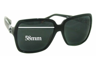 Dolce & Gabbana DG4164P Replacement Sunglass Lenses - 58mm wide 