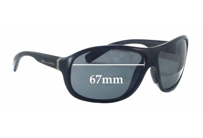 Dolce & Gabbana DG6069 Replacement Lenses 67mm wide 