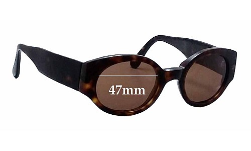 Sunglass Fix Replacement Lenses for Dolce & Gabbana Unknown Model - 47mm Wide 