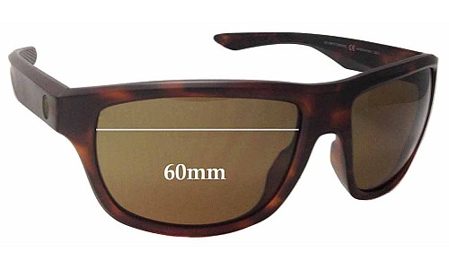Sunglass Fix Replacement Lenses for Dragon Haunt - 60mm Wide 