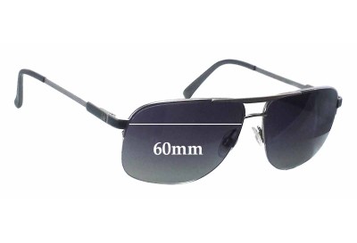 Dunhill Dunhill Nylon Aviator Replacement Lenses 60mm wide 