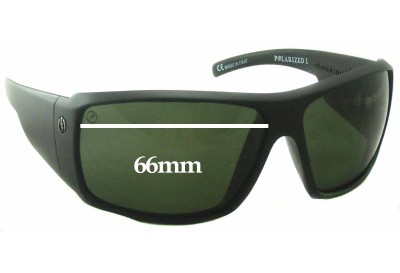 Electric D. Payne Replacement Lenses 66mm wide 