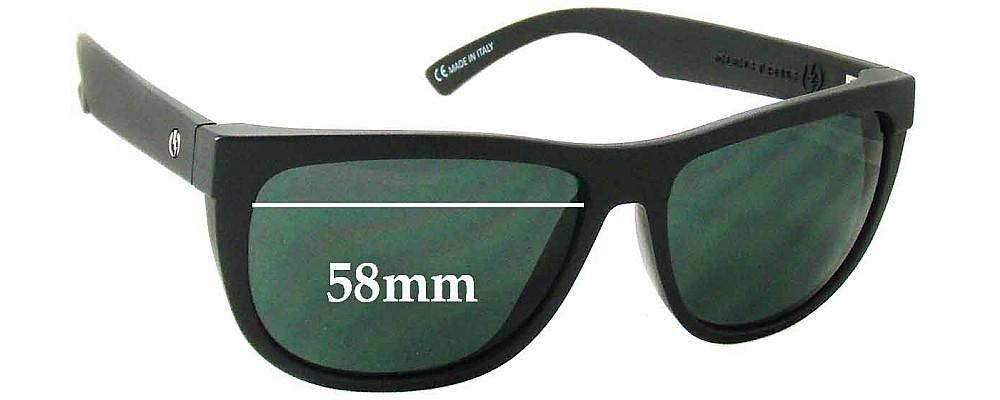 Sunglass Fix Replacement Lenses for Electric Flip Side - 58mm Wide
