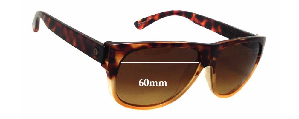 Sunglass Fix Replacement Lenses for Electric Mopreme - 60mm Wide