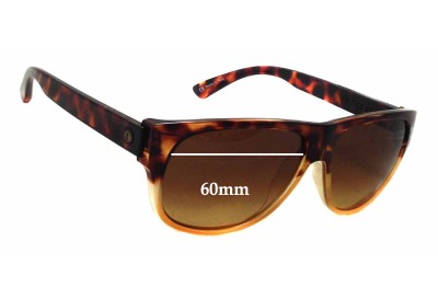 Electric Mopreme Replacement Sunglass Lenses - 60mm wide - 50mm tall 