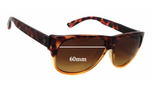 Sunglass Fix Replacement Lenses for Electric Mopreme - 60mm Wide 