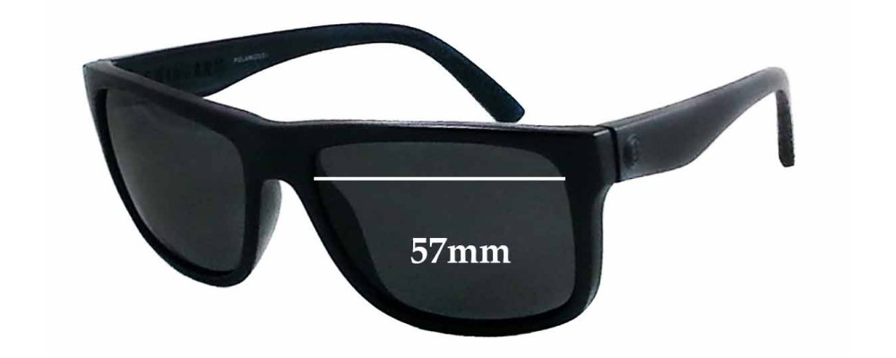 Sunglass Fix Replacement Lenses for Electric Swingarm - 57mm Wide