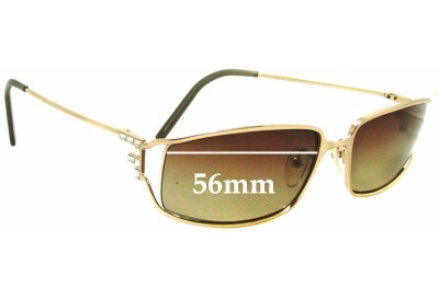 Fendi SL 7466S Replacement Lenses 56mm wide 