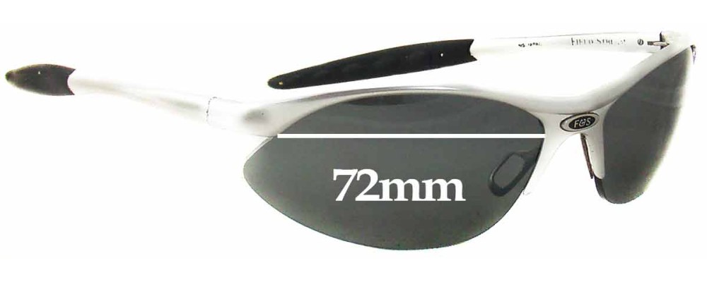 Field & Stream F&S Aluminium Replacement Sunglass Lenses - 72mm wide