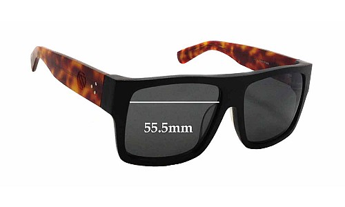 Sunglass Fix Replacement Lenses for Filtrate Sushi - 55mm Wide 