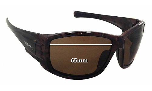 Sunglass Fix Replacement Lenses for Fuglies RX05 - 65mm Wide 