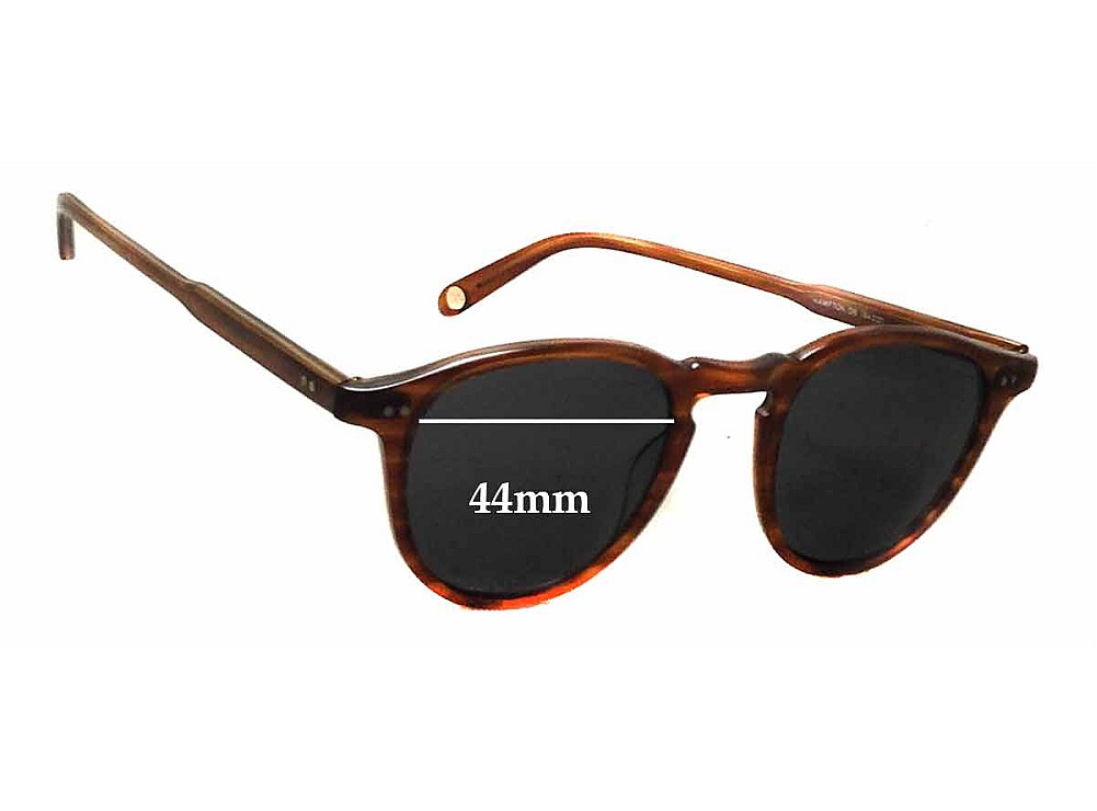 Sunglass Fix Replacement Lenses for Garrett Leight Hampton - 44mm Wide Sunglass Fix Replacement Lenses for Garrett Leight Hampton - 44mm Wide