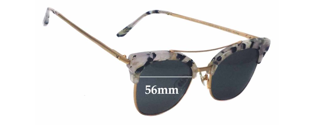Gentle Monster Tell Me Replacement Sunglass Lenses - 56mm wide