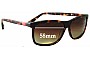 Sunglass Fix Lentes de Repuesto para Gigi  Barcelona Mod 403 - 58mm Wide 