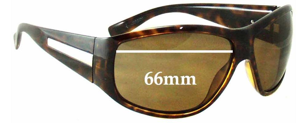 Giorgio Armani GA 594/S Replacement Sunglass Lenses - 66mm wide