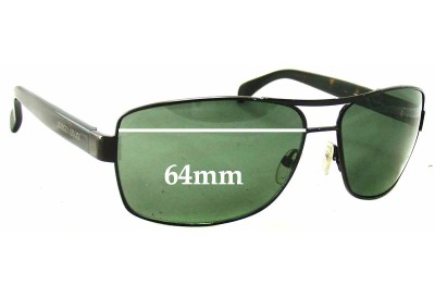 Giorgio Armani GA 929/S Replacement Lenses 64mm wide 