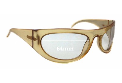 Gucci GG 1429/S Replacement Sunglass Lenses - 64mm wide 
