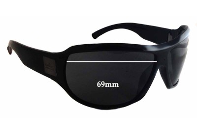 Gucci GG1562/S Replacement Sunglass Lenses - 69mm wide - 49mm tall 