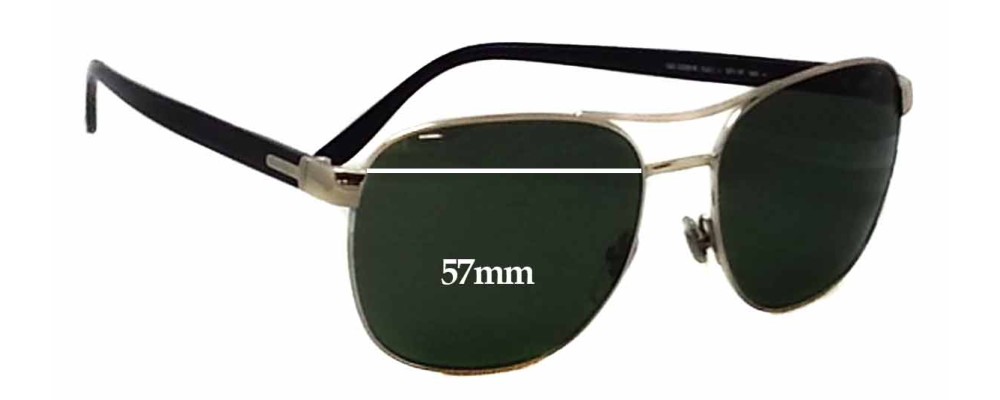 Gucci GG 2220/S Replacement Sunglass Lenses - 57mm wide