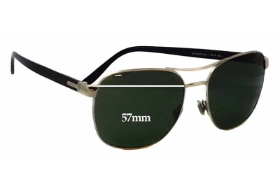 Gucci GG 2220/S Replacement Sunglass Lenses - 57mm wide 