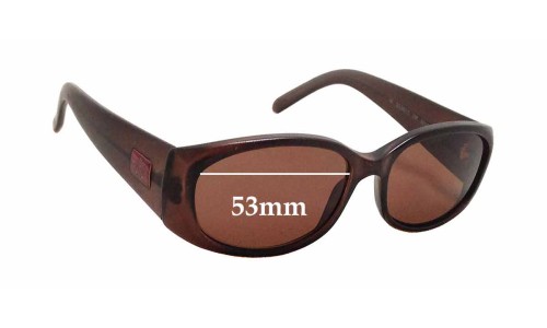 Sunglass Fix Replacement Lenses for Gucci GG2451/S - 53mm Wide 