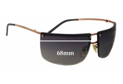 Gucci GG2653/S Replacement Lenses 68mm wide 