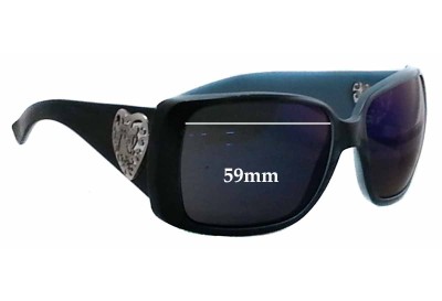 Gucci GG3058/S Replacement Lenses 59mm wide 