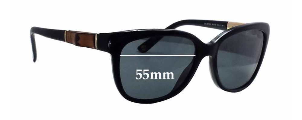Sunglass Fix Replacement Lenses for Gucci GG3672/S - 55mm Wide