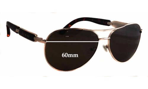 Sunglass Fix Replacement Lenses for Guess GU7295 - 60mm Wide 