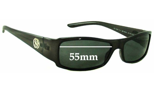 Sunglass Fix Replacement Lenses for Gucci GG1482/S - 55mm Wide 
