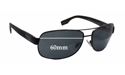 Sunglass Fix Replacement Lenses for Hugo Boss 0337/S - 60mm Wide 