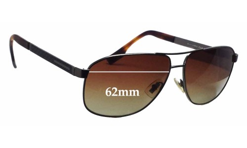 Sunglass Fix Replacement Lenses for Hugo Boss 0448/F/S - 62mm Wide 