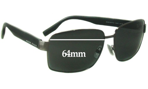 Sunglass Fix Replacement Lenses for Hugo Boss 0507/F/S - 64mm Wide 