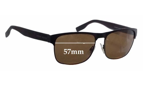 Sunglass Fix Replacement Lenses for Hugo Boss 0559/S - 57mm Wide 